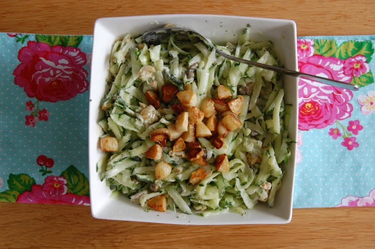 Mediterrane komkommersalade