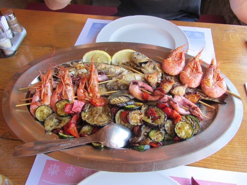 Paleo uit eten op vakantie