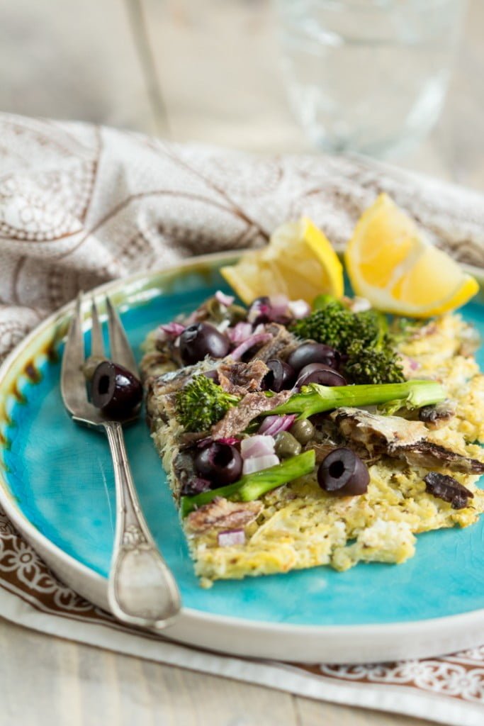 Paleo Pizza Niçoise