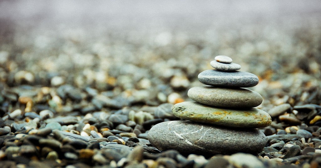 Meditatie stenen