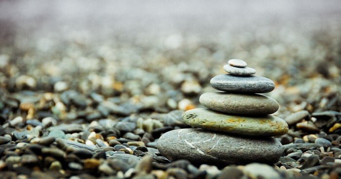 Meditatie stenen