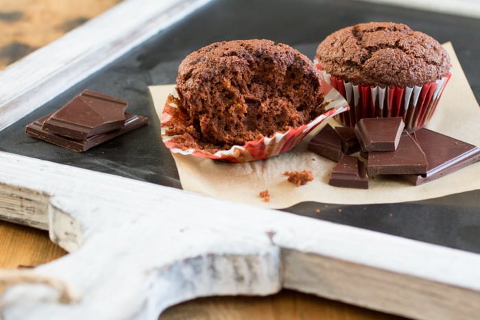 Paleo Chocolade Cupcakes