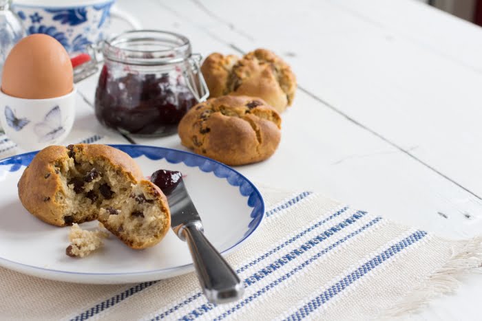 Paleo Krentenbolletjes