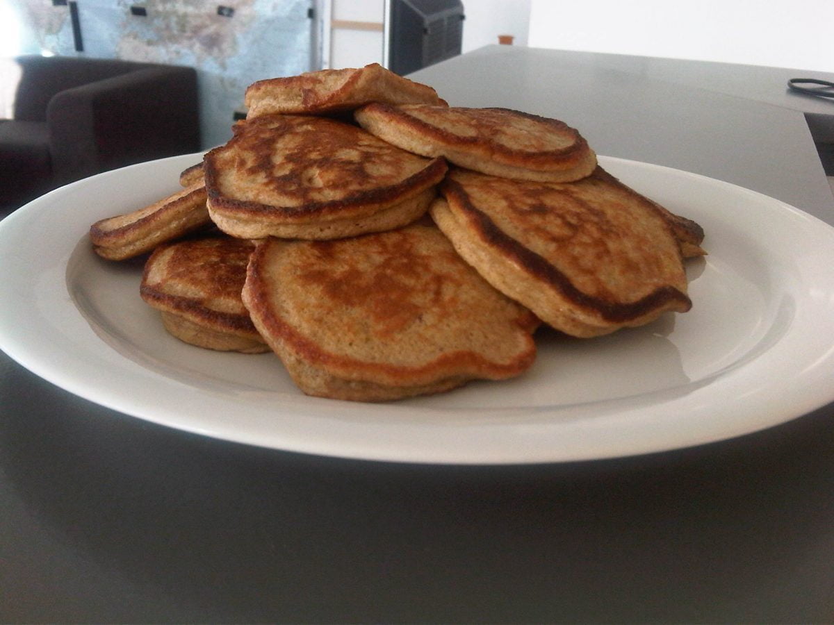 pastinaak zoete aardappel pannenkoekjes