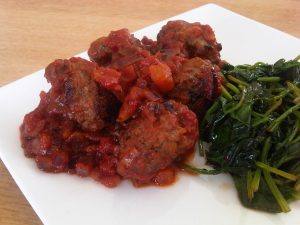 gehaktballen met abrikoos