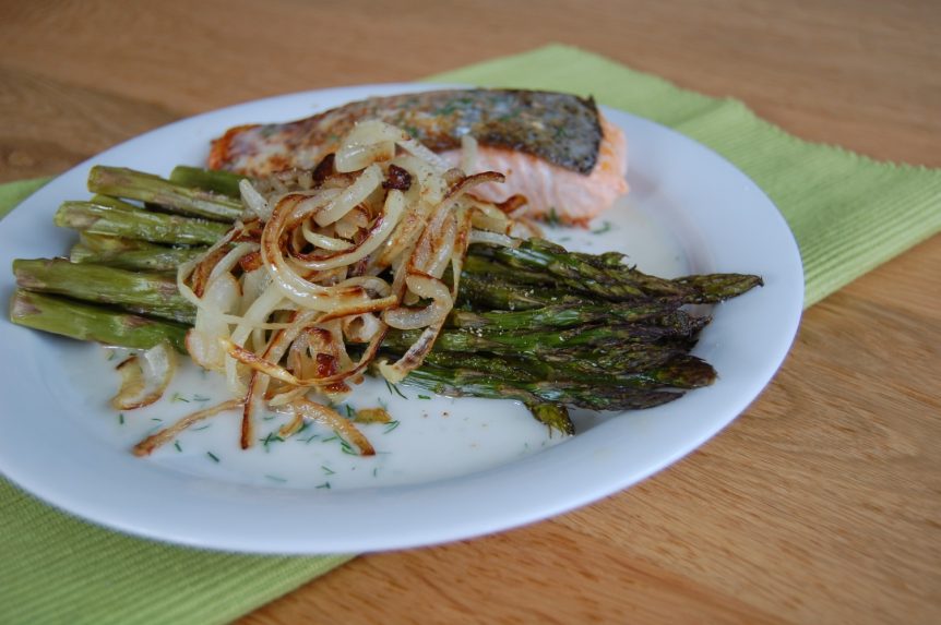 asperges met zalm