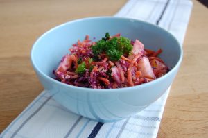rode koolsalade