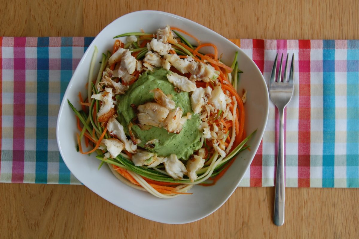 courgette wortelpasta