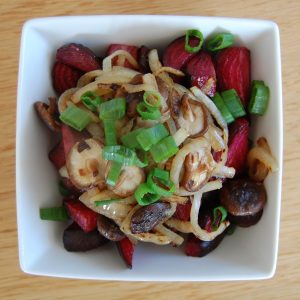 Warme bietensalade