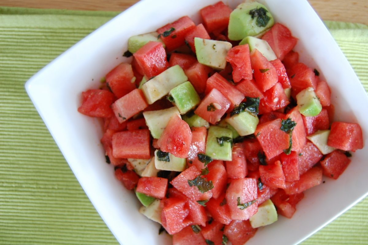 Watermeloensalade