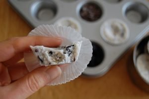 Kokoscups met kersen