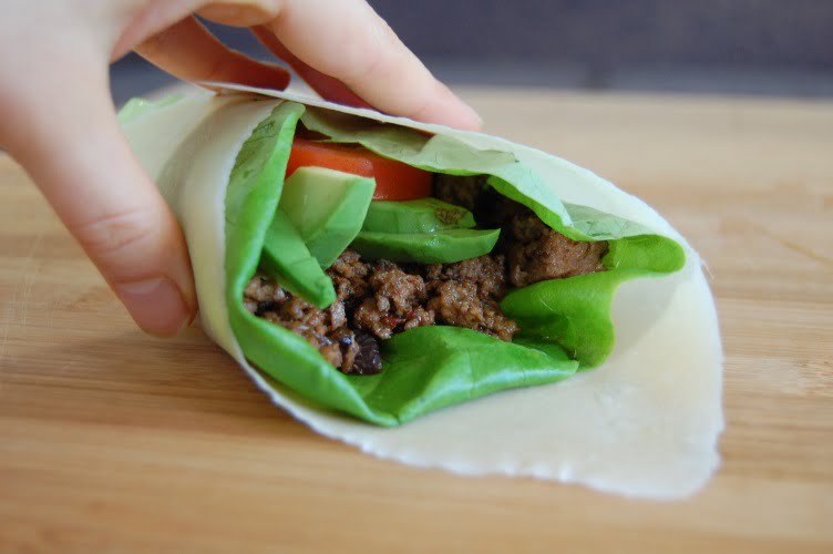 Mexicaanse Paleo Wraps