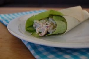 Paleo Wraps met garnalensalade
