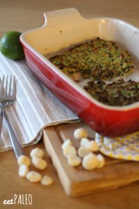 Victoriabaars met Macadamia korst