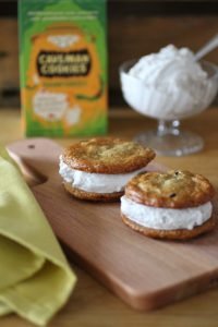 Caveman Cookie ice-cream sandwiches