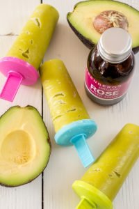 Mango ijsjes met rozenwater