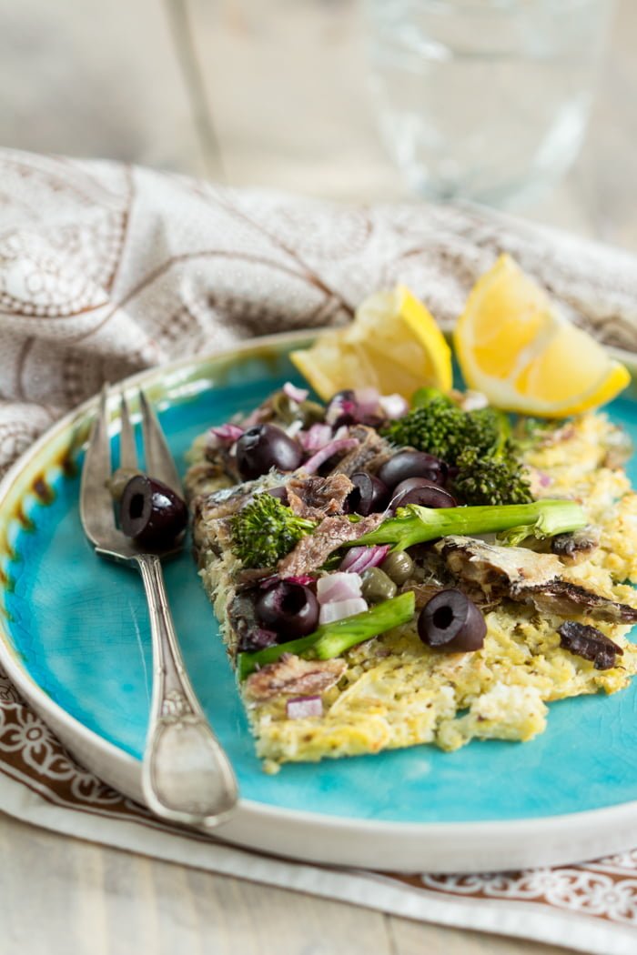 Paleo Pizza Niçoise