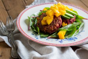 Vegetarische Bietenburgers