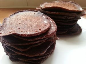 Paleo Chocolade Pannenkoeken