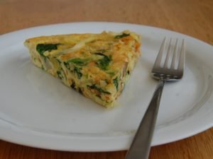 Chinese kool frittata