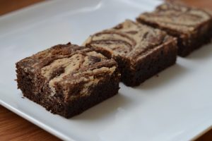 Paleo Brownies met Kokos Swirl