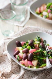 Zomersalade met radijs