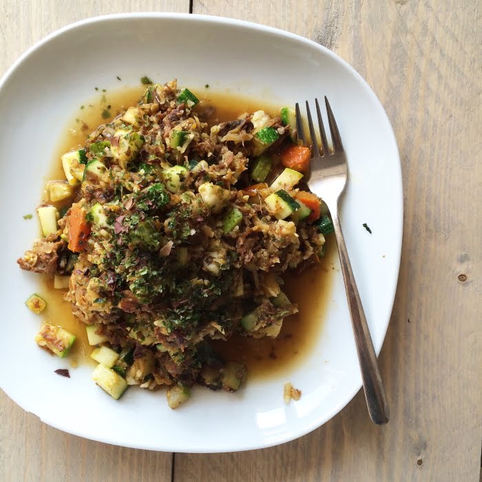 Stoofvlees met courgette