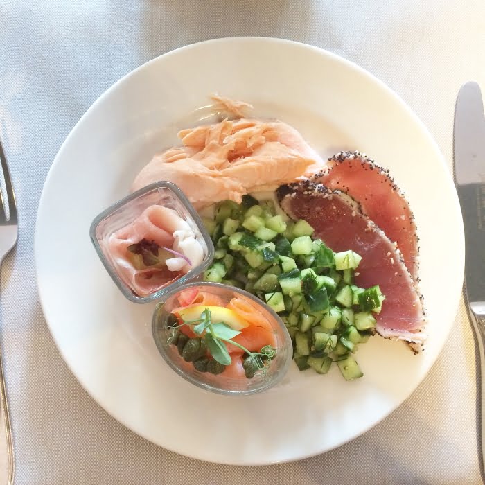 Paleo in een buffetrestaurant