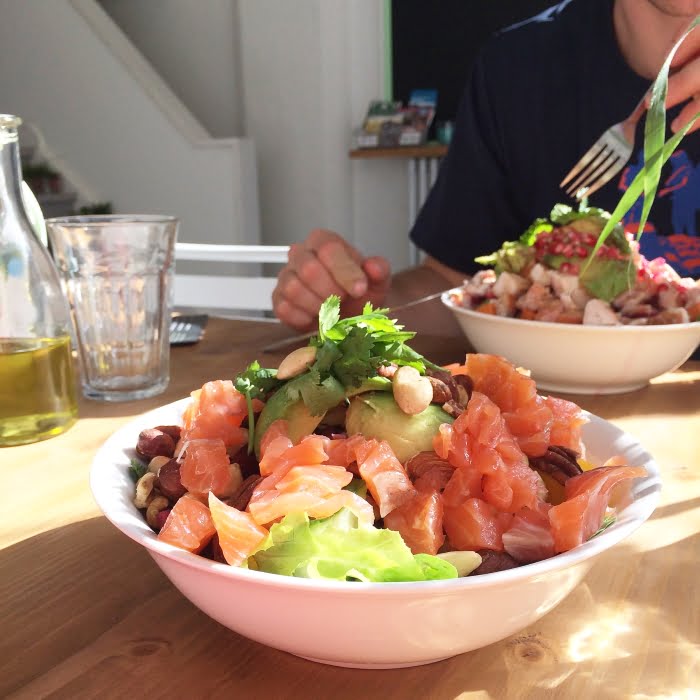 Paleo leven - lekkere salade bij MUNT in Nijmegen