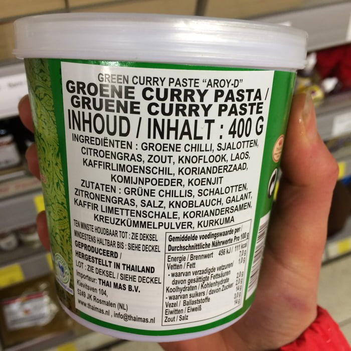 Paleo Boodschappen bij de Toko