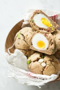 Paleo Paasbroodjes met spek en ei