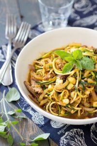 Slowcooker Schapenbout met Courgettenoodles