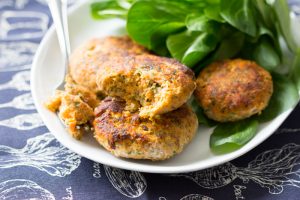 Visburgers met Wortel