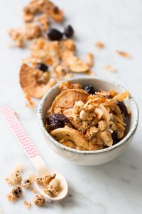 Chufa Cruesli met Appel en Cranberries