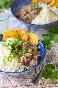 Saté Stoofvlees uit de slowcooker