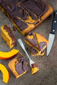 Pompoenbrownies