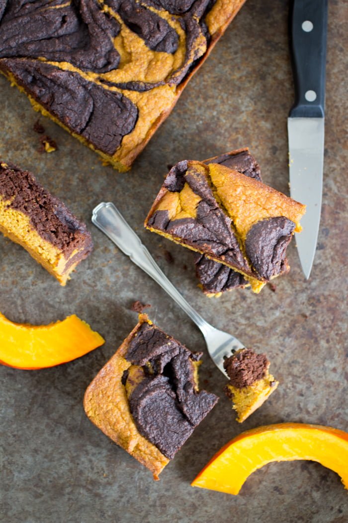 Pompoenbrownies