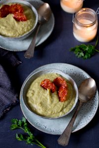 Broccolisoep met Knapperige Chorizo
