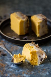 Luxe Pompoen-Chocolade Cheesecake