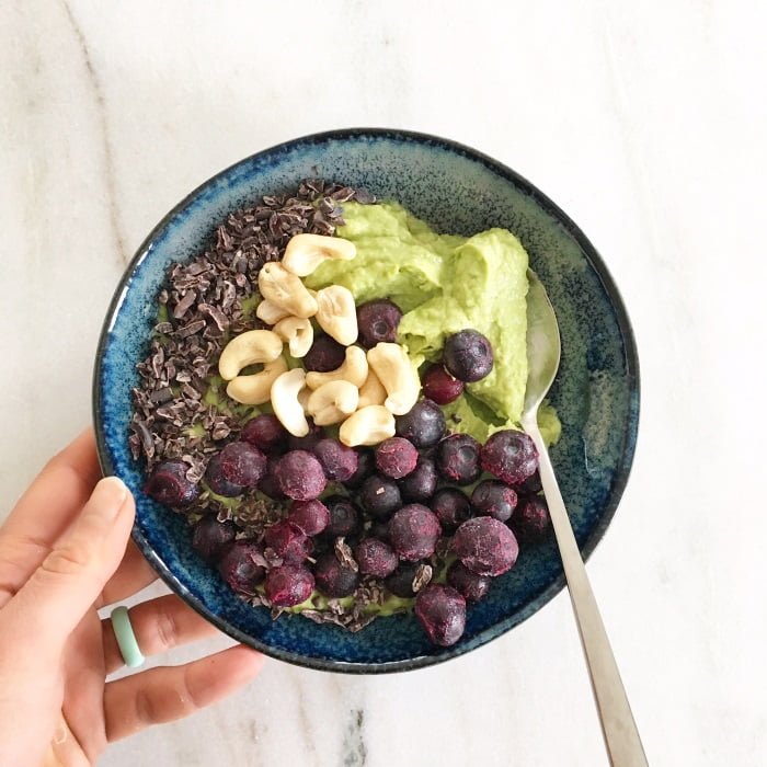 Mijn Paleo dag - smoothie bowl