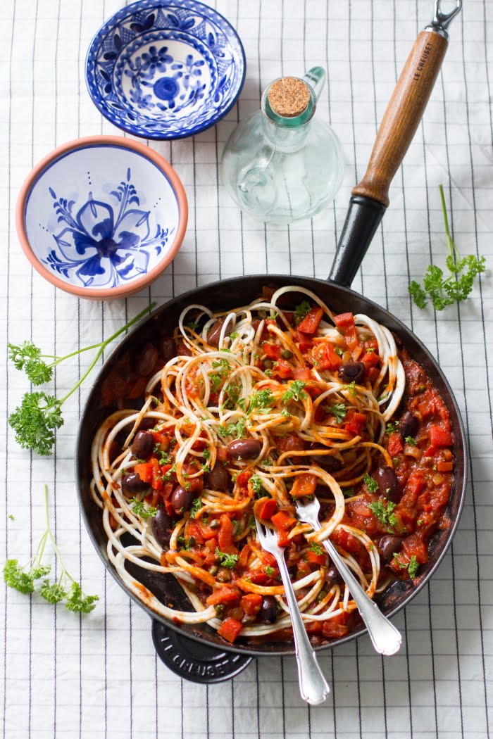 Paleo Pasta Puttanesca