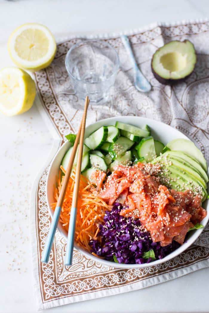 Poke Bowl met Zalm