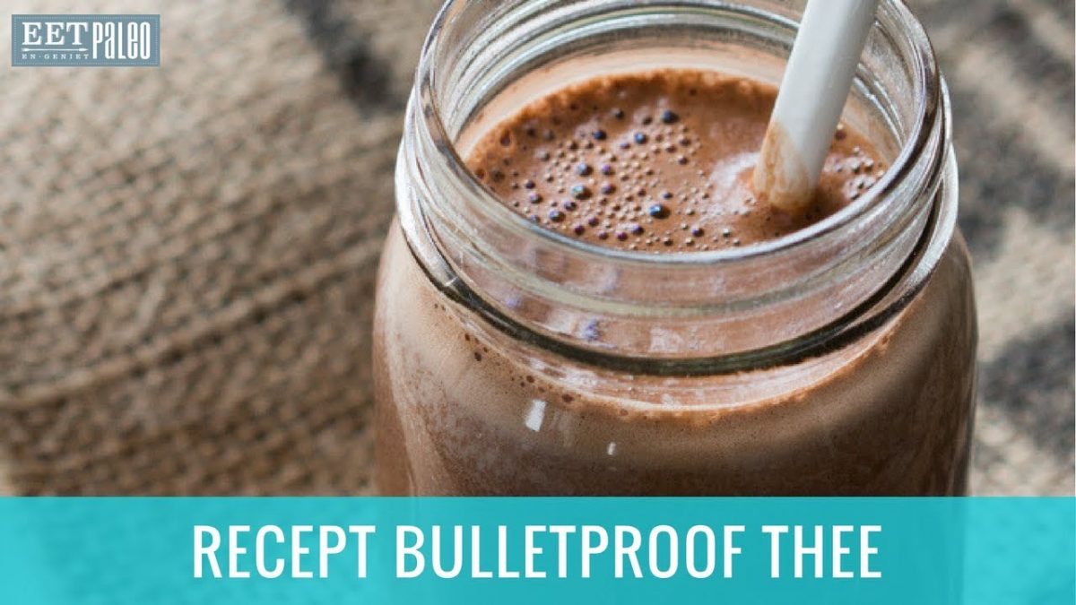 Kookfilmpje Bulletproof Thee met Chocolade (zonder koffie) EetPaleo