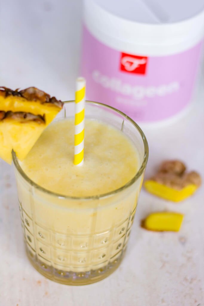 Post workout met collageen