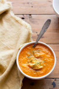 Snelle vissoep recept Paleo kabeljauw