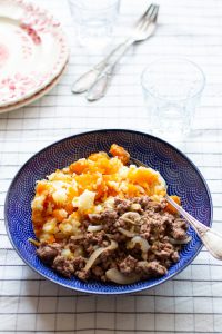 Paleo wortelstamp met pittig gehakt recept glutenvrij lactosevrij