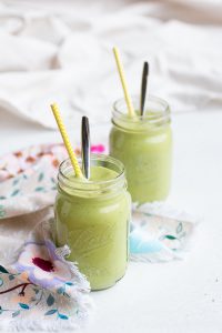 Matcha proteïne smoothie