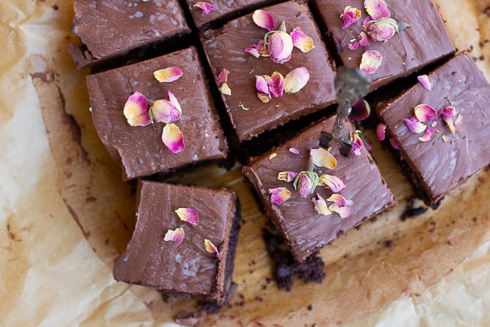Triple Chocolate Chip Brownies