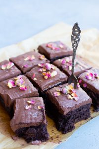 Triple Chocolate Chip Brownies