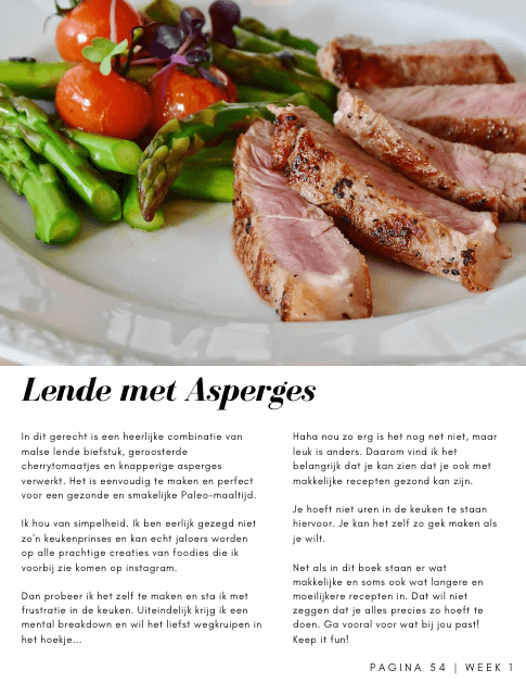 Paleo Lunch kookboek